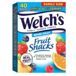 Fruit Snacks, Mixed Fruit Snack Box, Gluten Free, 0.8oz Snack Packs (Pack of 40)